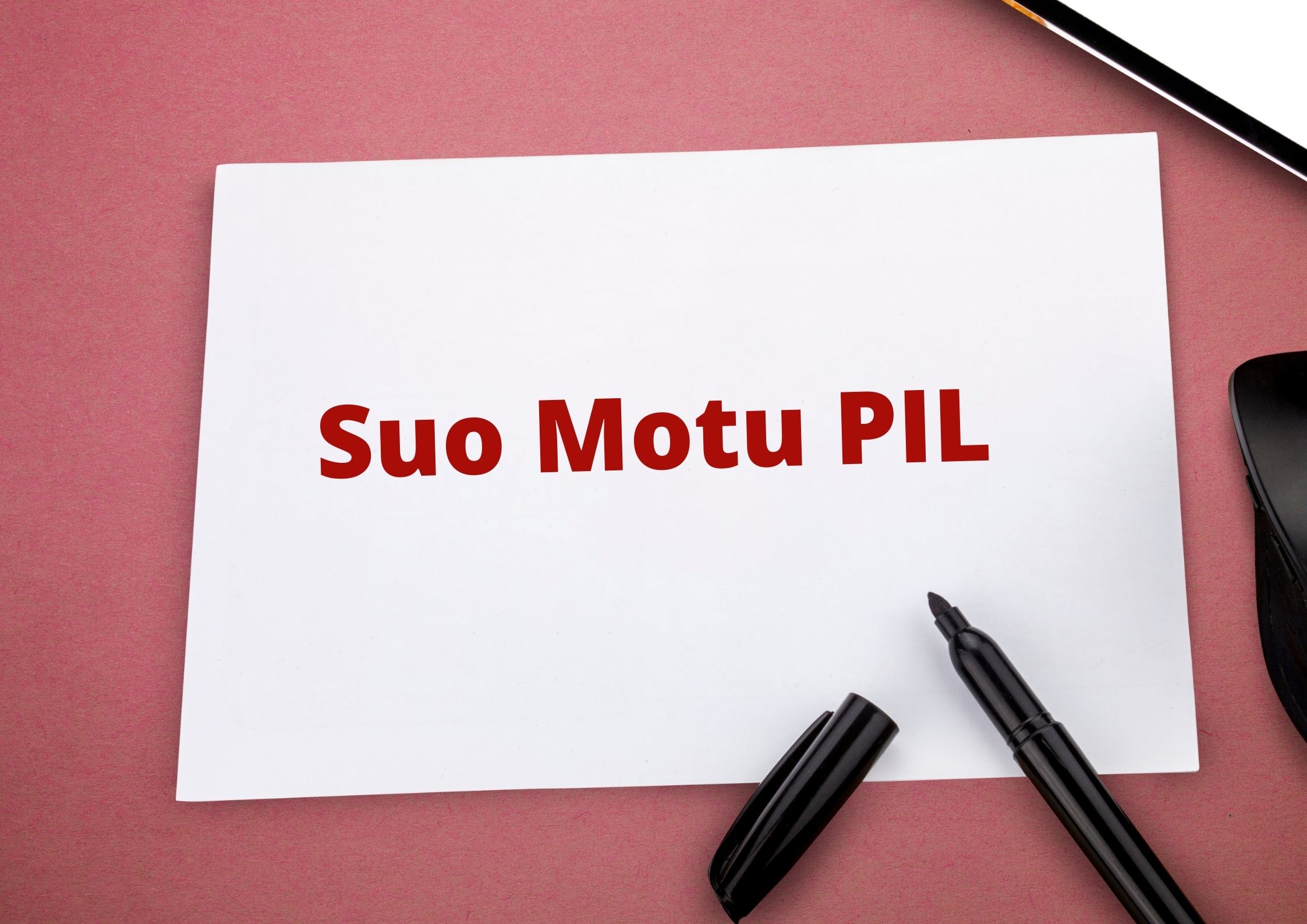 Suo Motu Examples