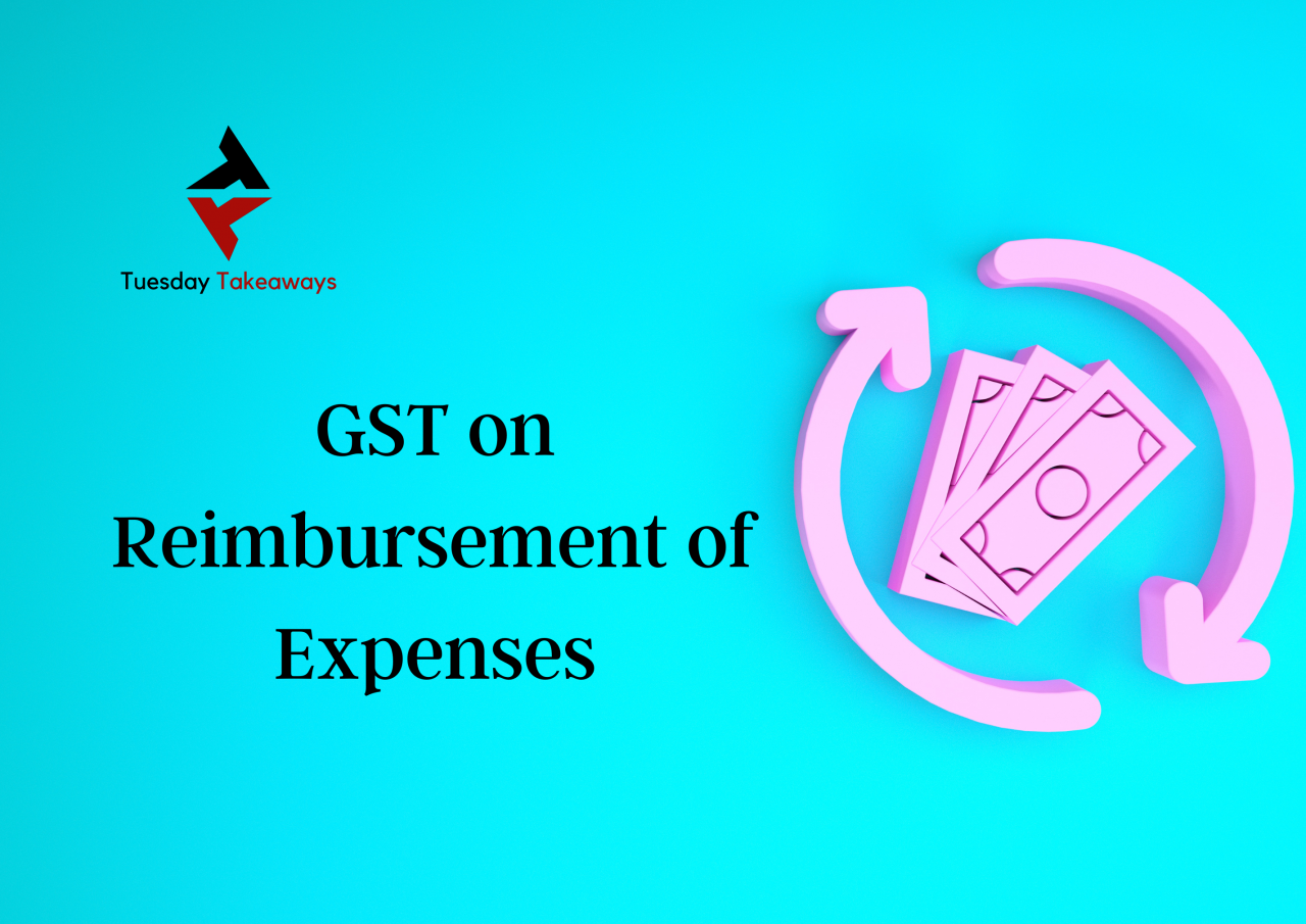 Does Reimbursement Have Gst