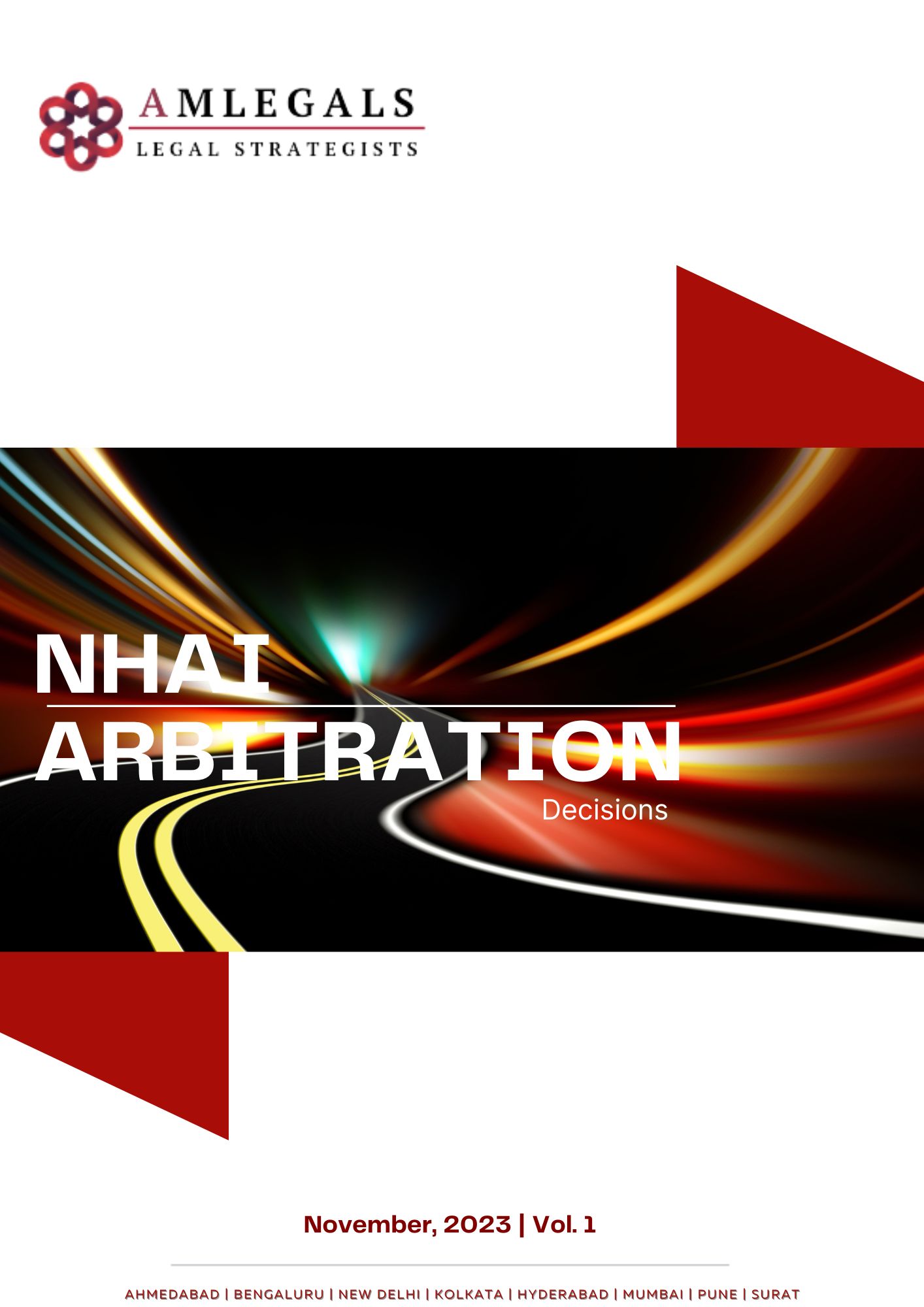 NHAI Arbitration Decisions - Volume 1